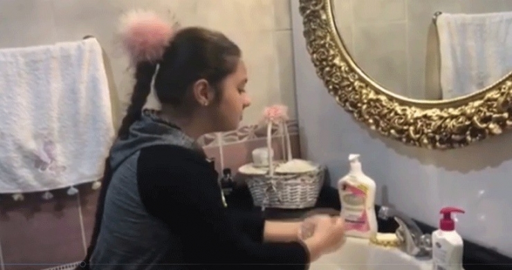 Öğrencilerden Evde 14 Kurala Dikkat