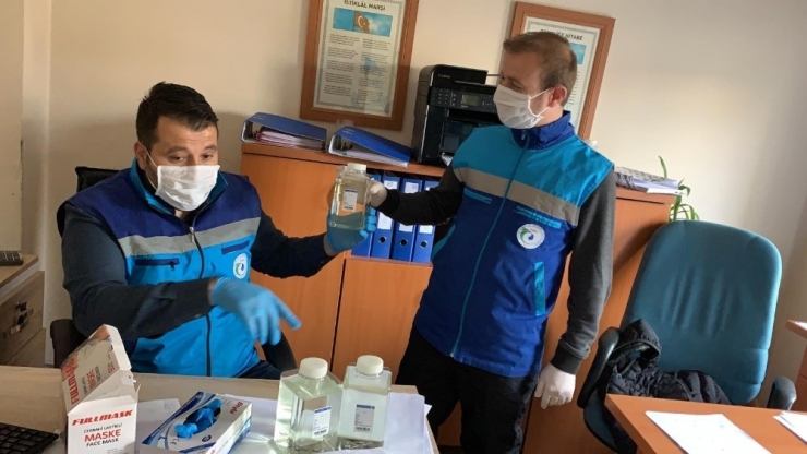 Tiski Dezenfektan Üretti