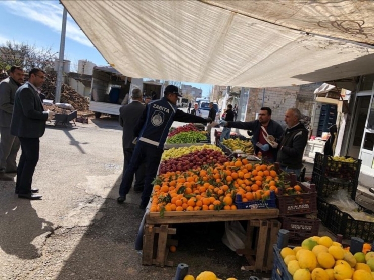 Pazar Esnafı Korona Virüsü Konusunda Bilgilendirildi