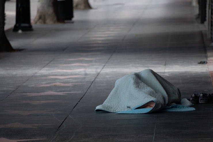 Los Angeles’ın Renkli Sokakları Korona Salgını Nedeniyle Issız Kaldı