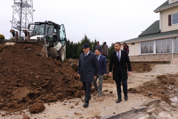 Başkan Özlü Projeleri Yakından Takip Ediyor