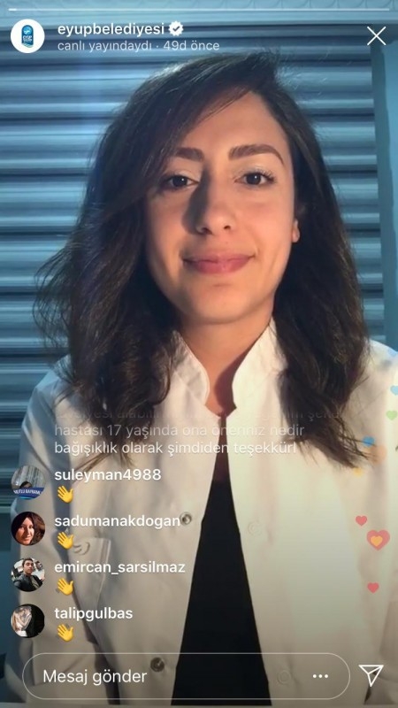 Eyüpsultan Belediyesi’nden Sosyal Medyada Diyetisyen Desteği