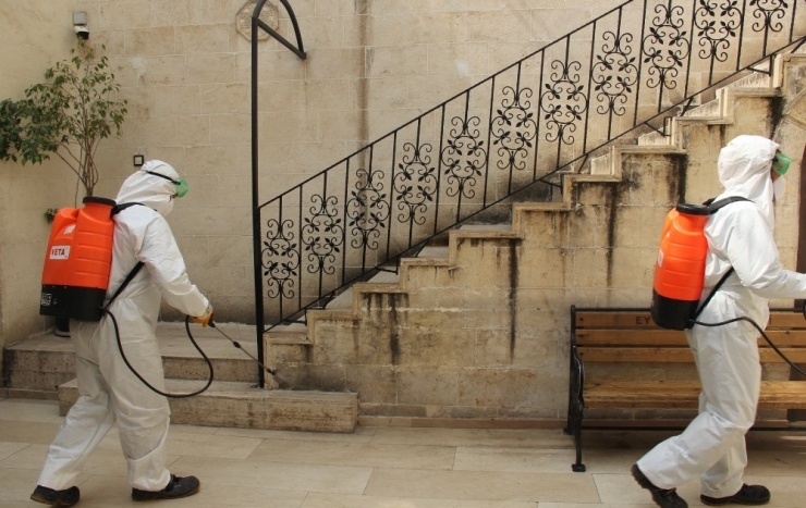 Eyyübiye Dezenfekte Çalışmaları