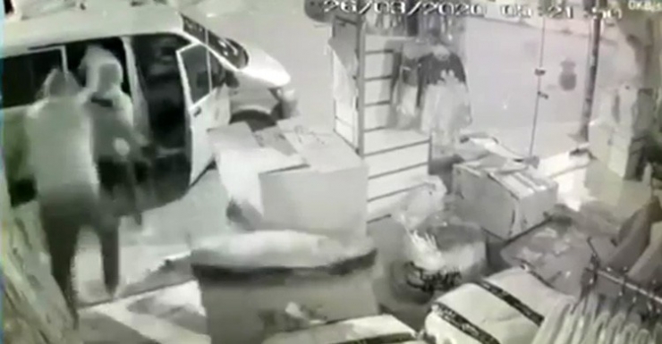 Hırsızlık Teşebbüsü Kamerada