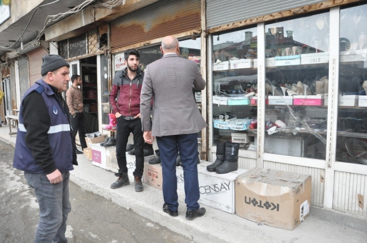 Yüksekova’da Korona Virüs Denetimi