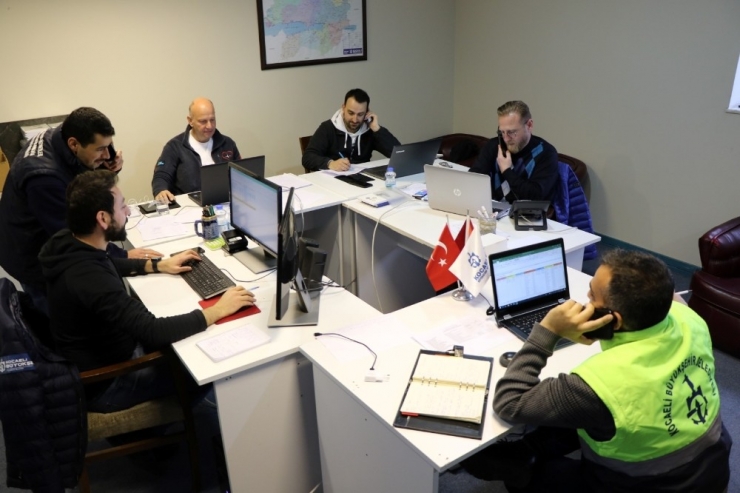 Dezenfeksiyon İşlemleri Koordinasyon Merkezi’nden Yönetiliyor