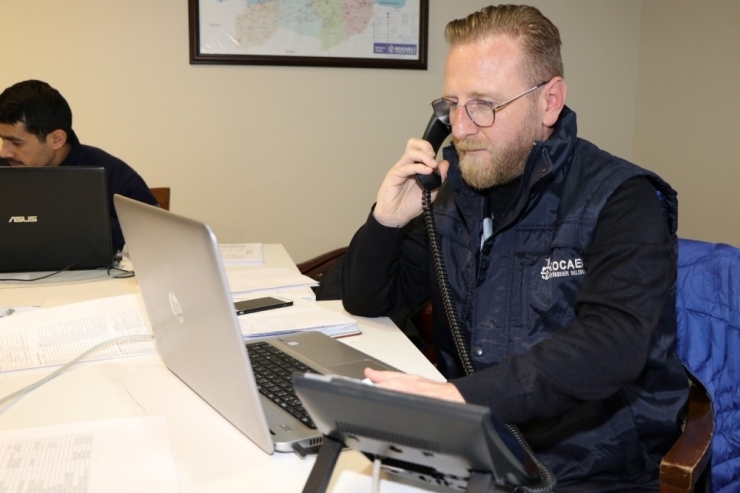 Dezenfeksiyon İşlemleri Koordinasyon Merkezi’nden Yönetiliyor