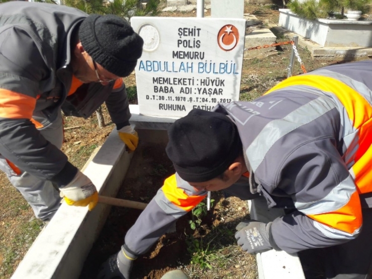 Hüyük Belediyesi’nin Bahar Dönemi Çalışmaları Hız Kazandı