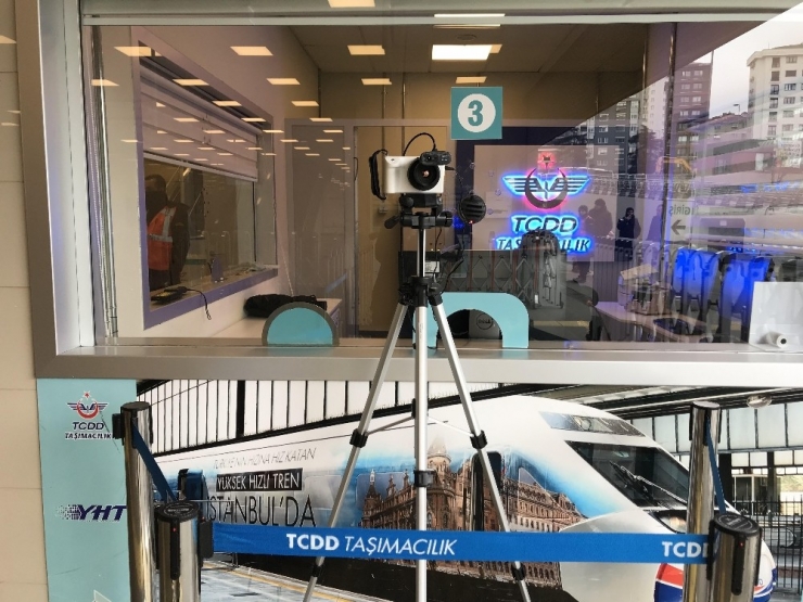 Marmaray İstasyonlarında Korona Virüse Karşı Termal Kamera Dönemi