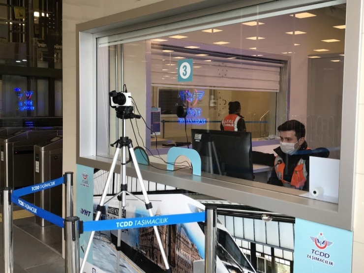 Marmaray İstasyonlarında Korona Virüse Karşı Termal Kamera Dönemi