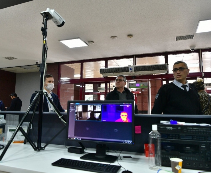 Mamak Belediyesinden Koronaya Karşı Termal Kameralı Önlem