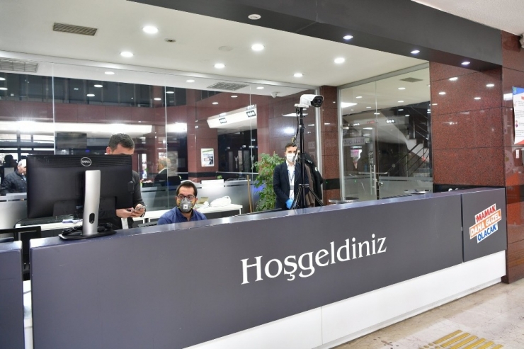 Mamak Belediyesinden Koronaya Karşı Termal Kameralı Önlem