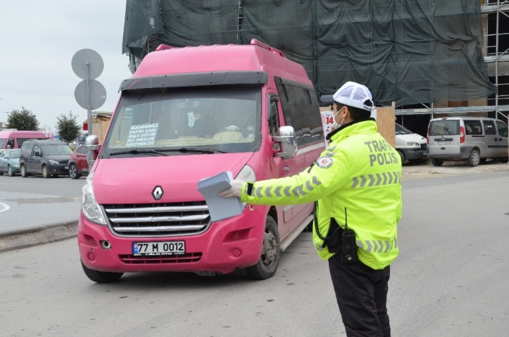 Toplu Taşımaya Termal Kameralı Drone İle Havadan Takip