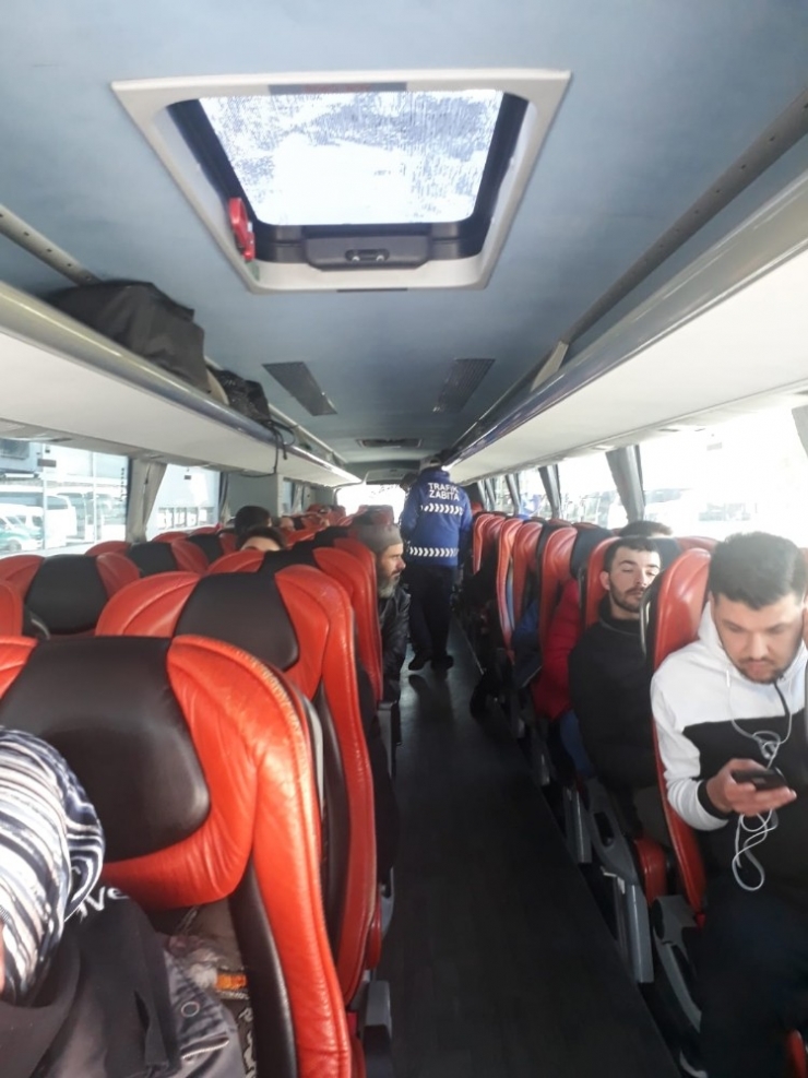 Otobüslerde Yolcu Denetimi