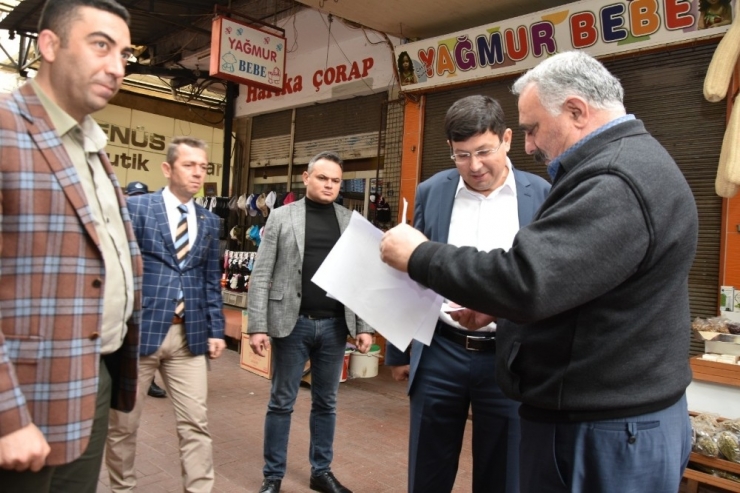 Başkan Özcan’dan Çarşı Bölgesinde Sıkı Denetim