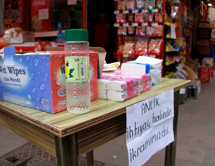 Rizeli Esnafının Dezenfektan Hayratı