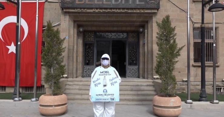 Bu Da “Mobil Dezenfektan” Uygulaması