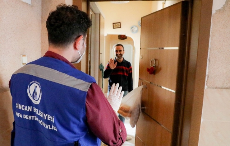 Sincan Belediyesi Vefa Destek Ekipleri Görev Başında