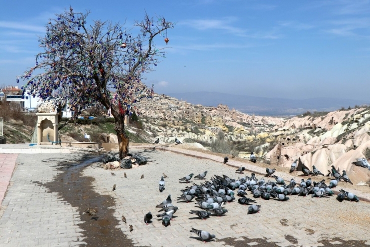 Kapadokya Adeta Hayalet Şehre Döndü