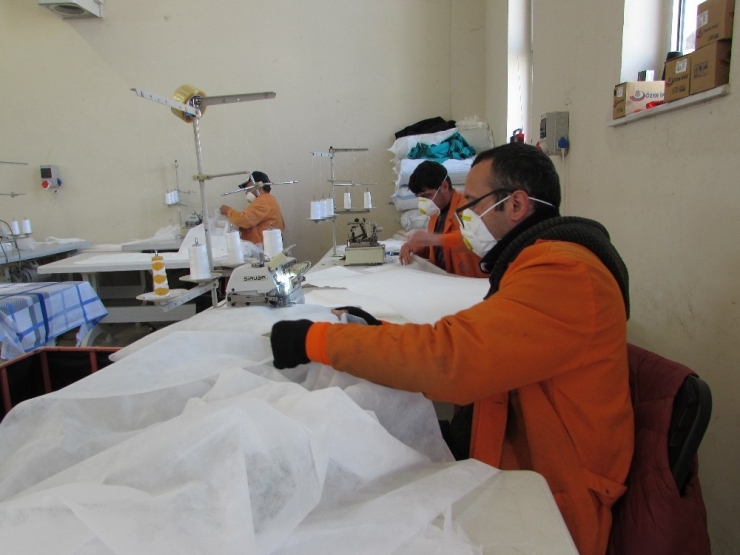 Korona Virüsle Mücadeleye Cezaevinden Büyük Destek