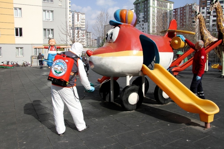 Talas’ta Her Noktada Temizlik, Hijyen Ve Dezenfeksiyon