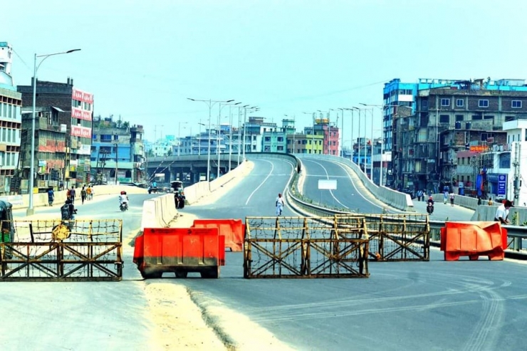 15 Milyonun Yaşadığı Dakka Şehri Sessizliğe Büründü