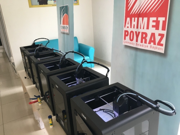 Korona Virüse Karşı 3d Yazıcı İle Siperli Maske Üretimi