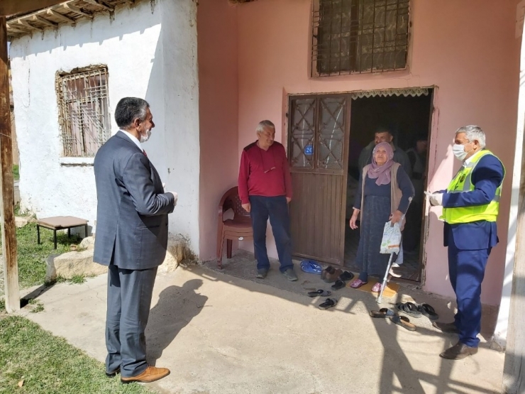 Yazıhan’da Dezenfektana Ağırlık Verildi