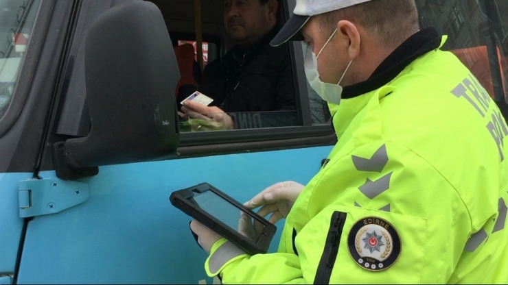 Keşan’da Toplu Taşımalara Sıkı Denetim