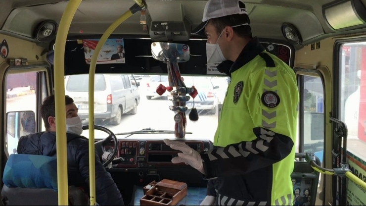 Keşan’da Toplu Taşımalara Sıkı Denetim