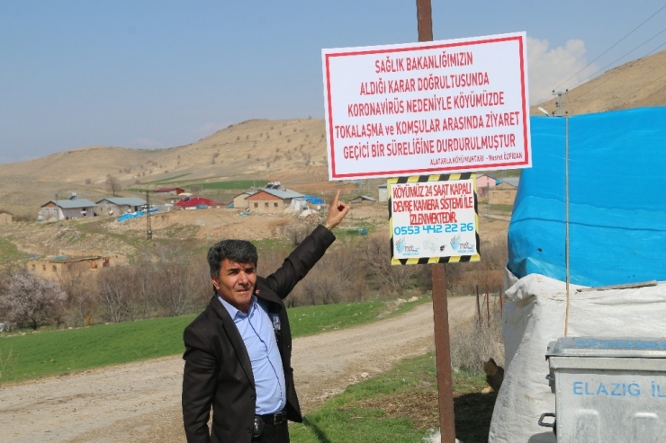 Bu Köyde Tokalaşma Ve Komşu Ziyareti Durduruldu