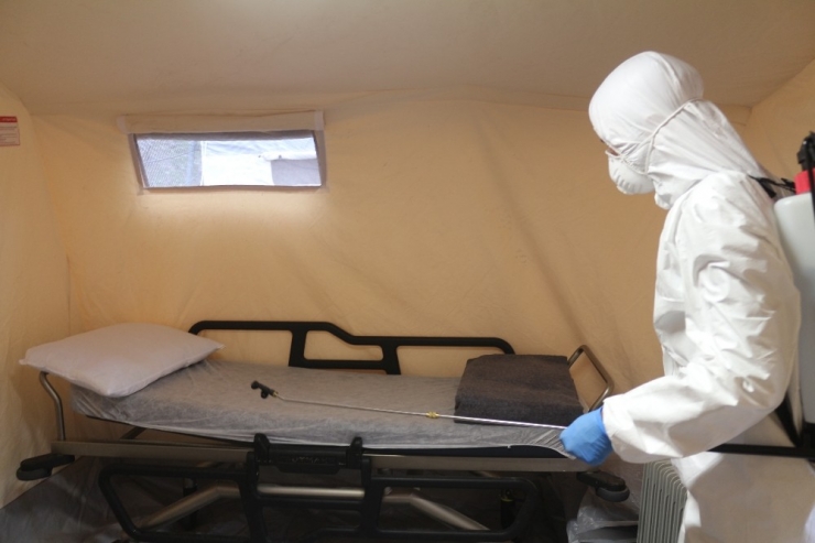 Çukurca’da Dezenfekte Çalışması