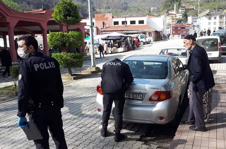 Bozkurt’ta Yasağa Uymayan 5 Kişiye Para Cezası Kesildi