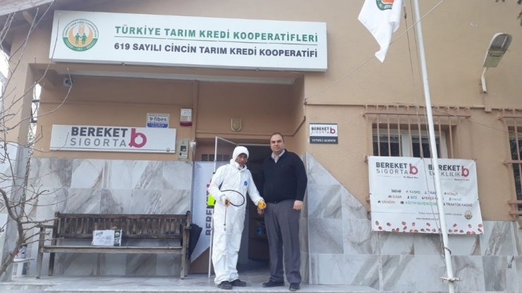 Koçarlı’da Dezenfekte Edilmeyen Yer Kalmadı