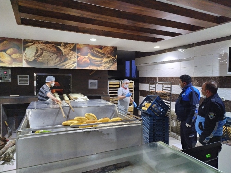 Korkuteli İlçesinde Zabıtadan Fırın Denetimi