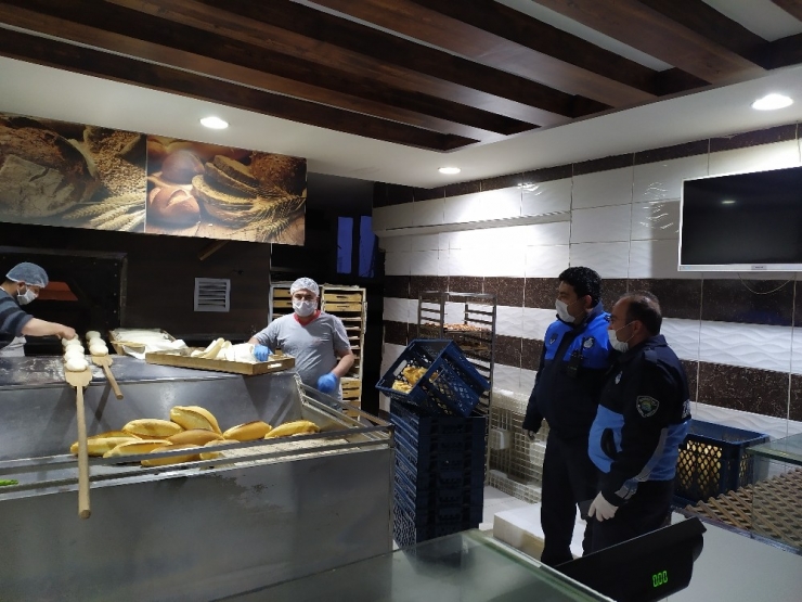 Korkuteli İlçesinde Zabıtadan Fırın Denetimi