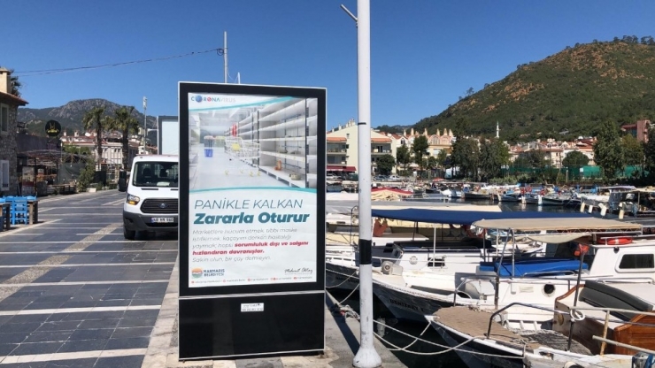 Marmaris Belediyesi Korona Virüse Karşı Vatandaşları Web Sitesi İle Bilgilendirmeye Başladı