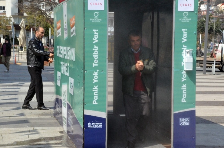 Ordu’da Sokağa Çıkanlar Bu Tünelden Geçiyor