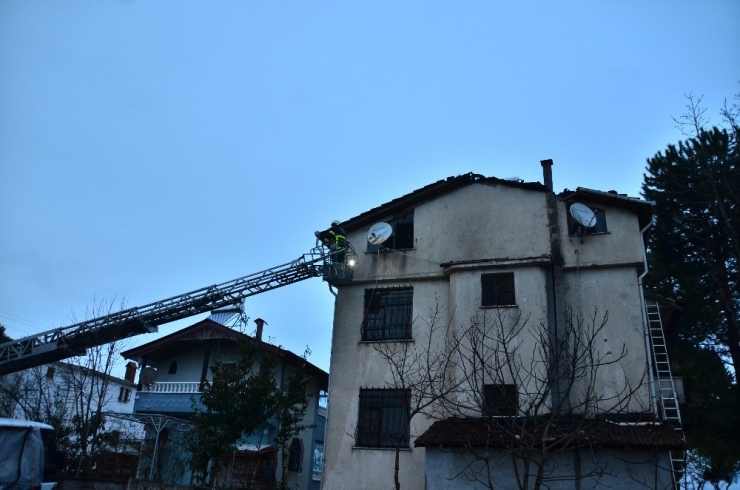 Samsun’da Yazlıkta Yangın Çıktı