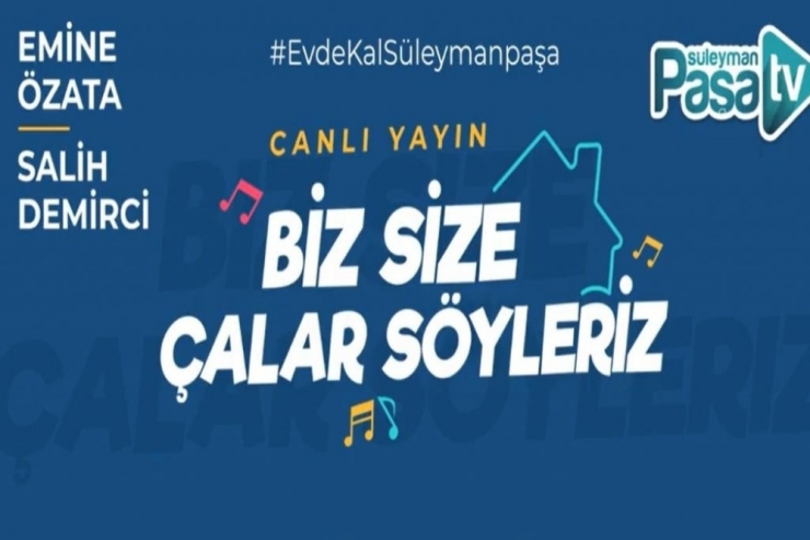 Süleymanpaşa Belediyesi Evde Kültür Sanat Etkinliklerine Başladı