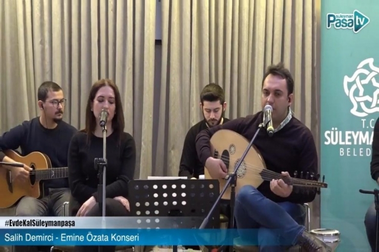Süleymanpaşa Belediyesi Evde Kültür Sanat Etkinliklerine Başladı