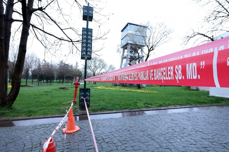 Bursa’da Parklar Sağlık İçin Kapatıldı