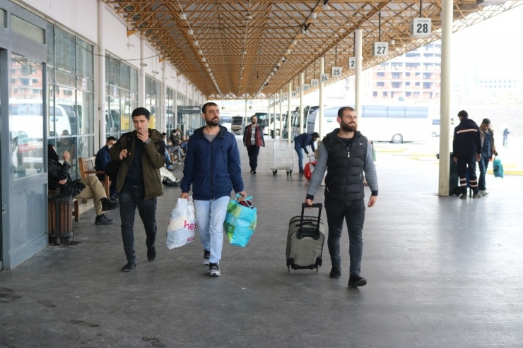 Diyarbakır Şehirler Arası Otogarında Son Seferler