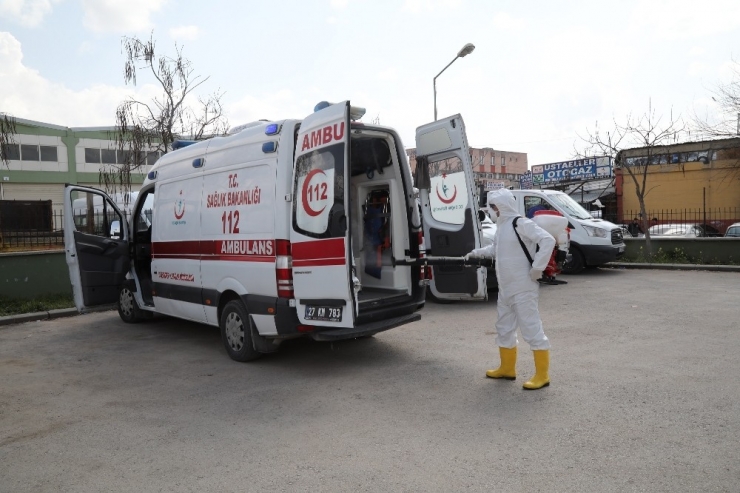112 Ambulanslarının Hijyeni Büyükşehir’e Emanet