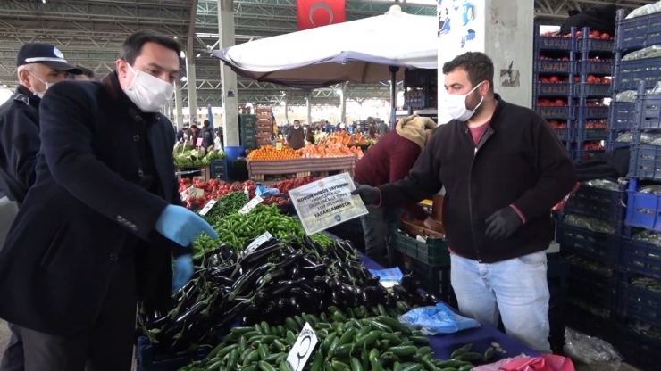 Kırıkkale’deki Halk Pazarlarında 3 Metre Kuralı