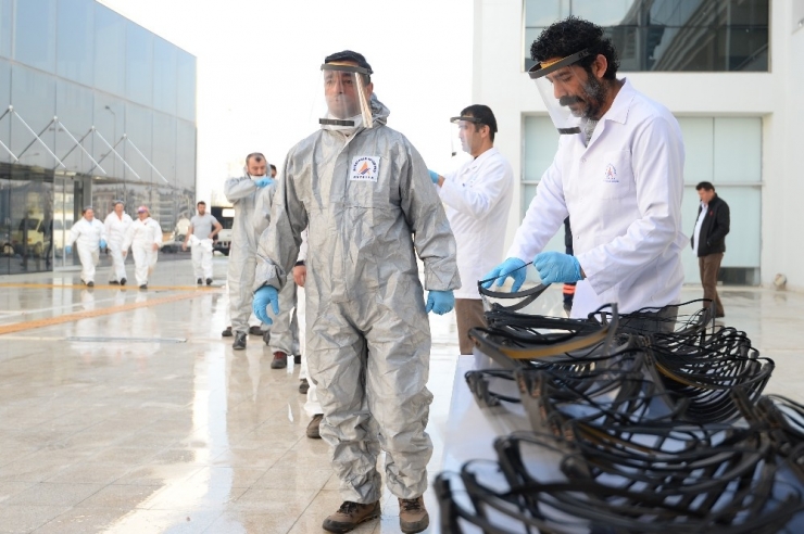 Muratpaşa’da Beş Mahallede Dezenfekte Çalışması