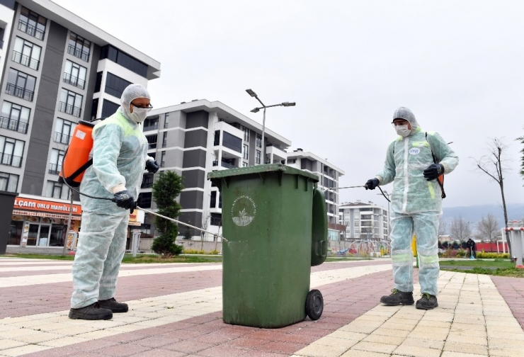 Osmangazi’de 200 Bin Konteyner İlaçlanıyor