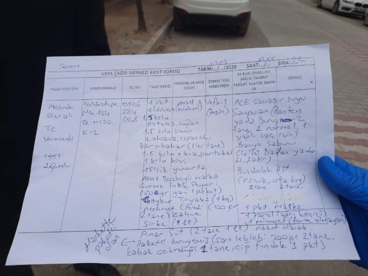 Vefa Destek Grubu 6 Günde 3 Bin 512 Vatandaşın Yardımına Koştu