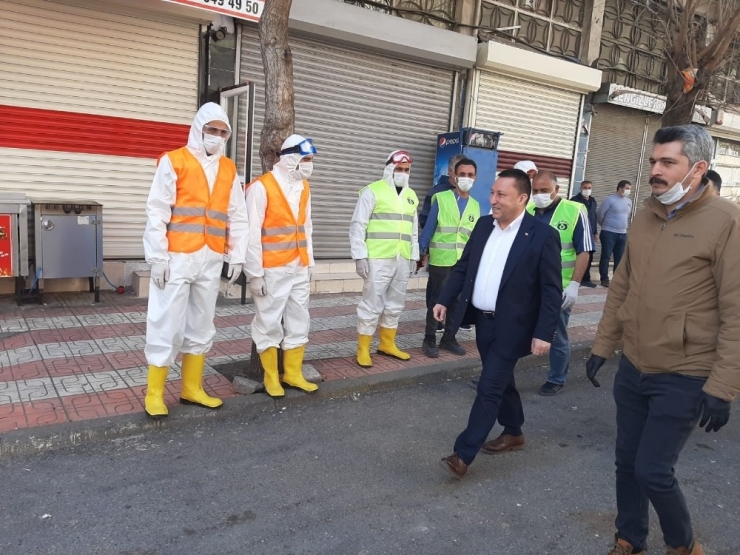 Bağlar Belediyesinden Dezenfekte Rekoru