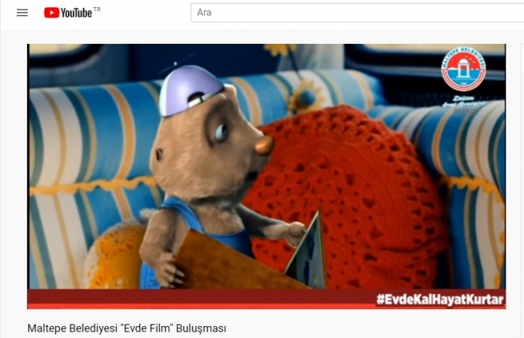 Maltepe’de Çocuklar İçin Online Film Gösterimi